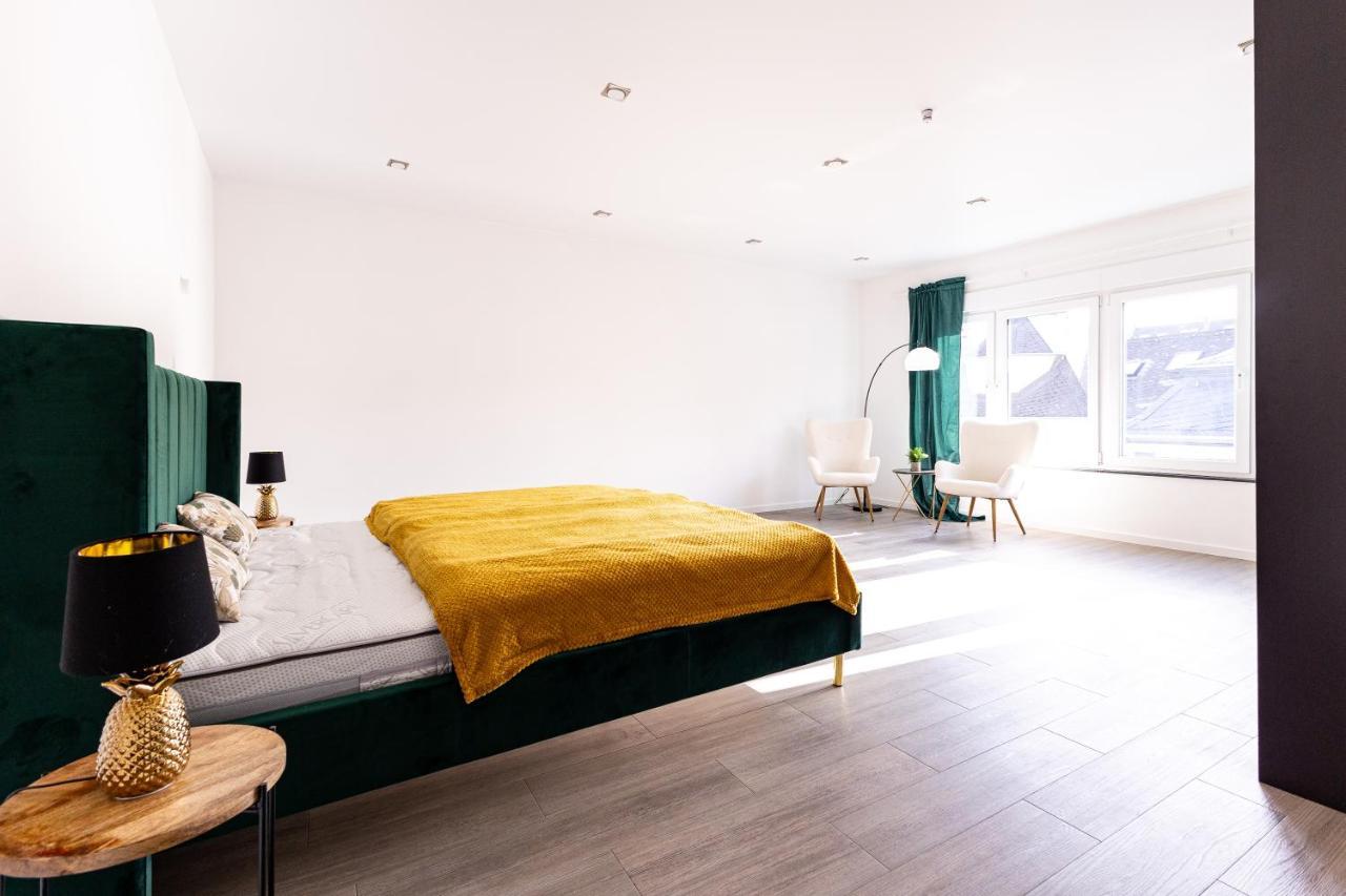 Design Apartment Zentral Fuer 6 In Andernach: Ausblick, Wifi, Kueche 外观 照片