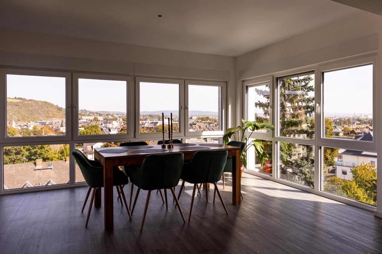 Design Apartment Zentral Fuer 6 In Andernach: Ausblick, Wifi, Kueche 外观 照片